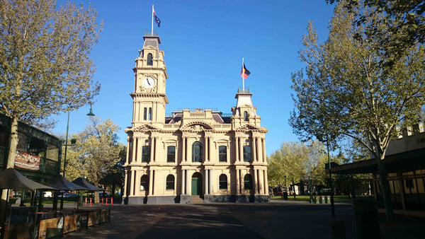 Bendigo Town Hall Built 1860's By Kieran Wicks c2014 Victoria Living Art Lifestyle, Heritage Building