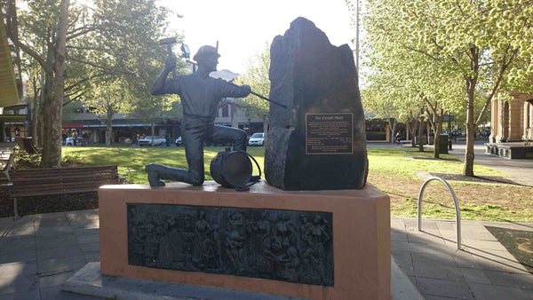 The Cornish Miner Statue - Bendigo Central Victoria