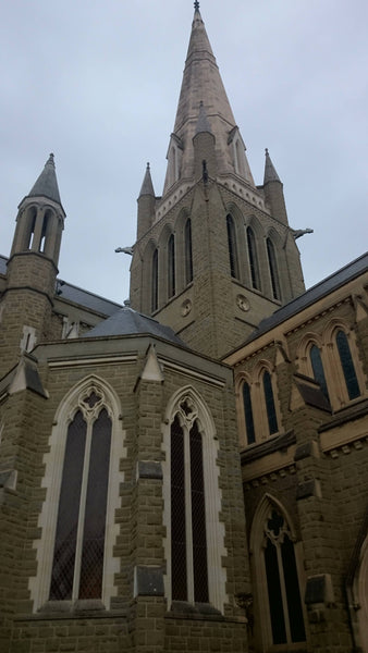 Sandhurst Sacred Heart Cathedral - Anglican Church Bendigo Victoria Ground Broken 1897 - By Kieran Wicks c2014 Victoria Living Art Lifestyle, Heritage Building 