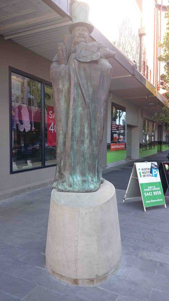 Banker Pig Statue Greed Bendigo Central Victoria