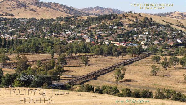 Lookout view overlooking Gundagai Riverina NSW