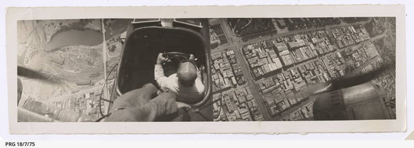 https://www.catalog.slsa.sa.gov.au:443/record=b3197962~S1  Aerial view of Adelaide taken from on board the Vickers Vimy, showing Ross Smith flying the aircraft into Adelaide, 23/3/1920.