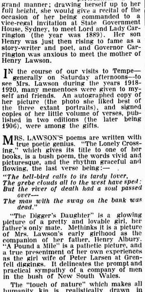 Sydney Mail NSW 1912 - 1938 Wednesday 2 November 1927 - Louisa Court Case