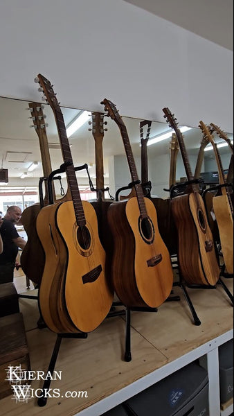 Luthier Rod McCracken's custom made guitars The Guitar Room - Kilmore Victoria