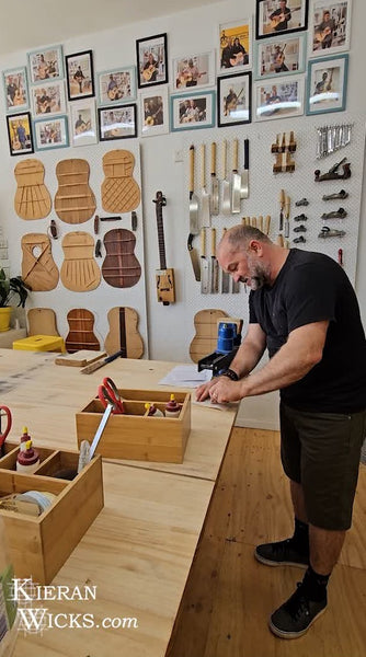 Luthier Rod McCracken's custom made guitars The Guitar Room - Kilmore Victoria