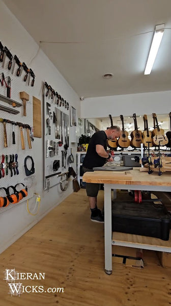 Luthier Rod McCracken's custom made guitars The Guitar Room - Kilmore Victoria