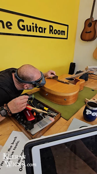 Luthier Rod McCracken's custom made guitars The Guitar Room - Kilmore Victoria