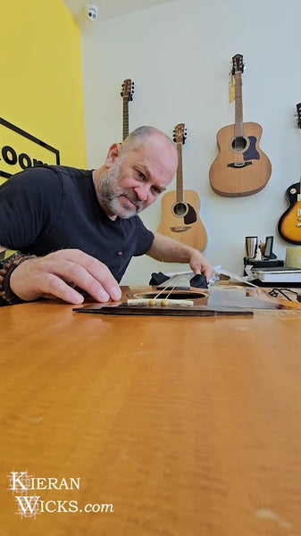 Luthier Rod McCracken's custom made guitars The Guitar Room - Kilmore Victoria