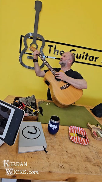 Luthier Rod McCracken's custom made guitars The Guitar Room - Kilmore Victoria