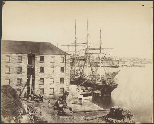 The clipper Cape Clear, Dawes Point, Sydney, ca. 1873 https://nla.gov.au:443/tarkine/nla.obj-148001949