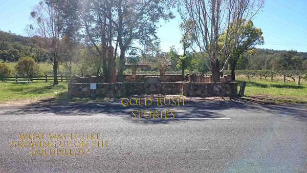 Memorial and Pioneer ruins of Lawson Home in Eurunderee NSW What was it like to Grow up on the Gold Fields? - Gold Rush Stories Part 27