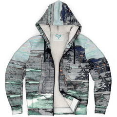 MICROFLEECE HOODIE - THE APOSTLES III DESIGN FROM LIVING ART LIFESTYLE GIFT IDEA