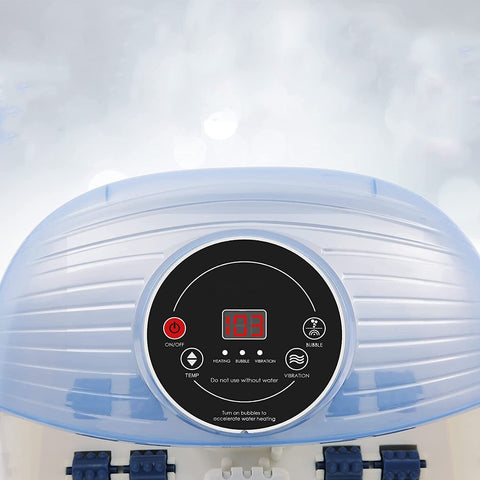 Temperature Controlled Foot Bubble Bath Vibration Massager – Vernier Store
