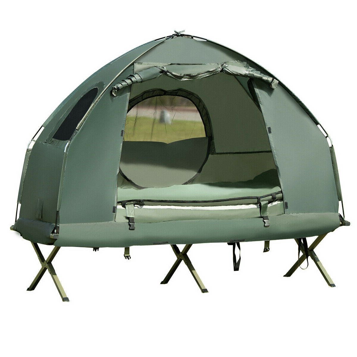 Spacious Camping Off The Ground Cot Tent – Until Times Up