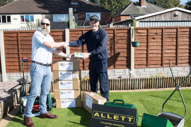 Allett Lawn Stripes Competition Winner