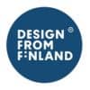 Design from, Finland, logo.