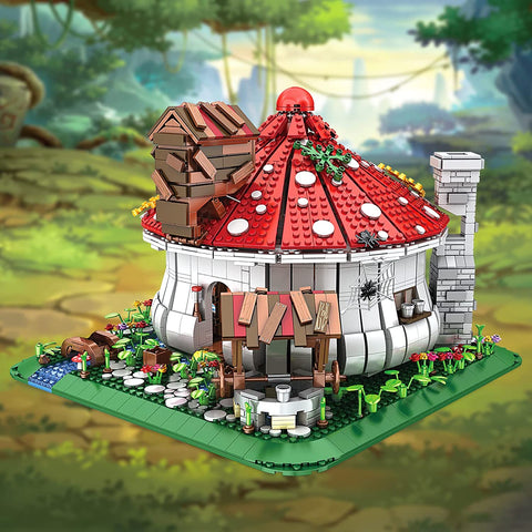 Mushroom House Building Set