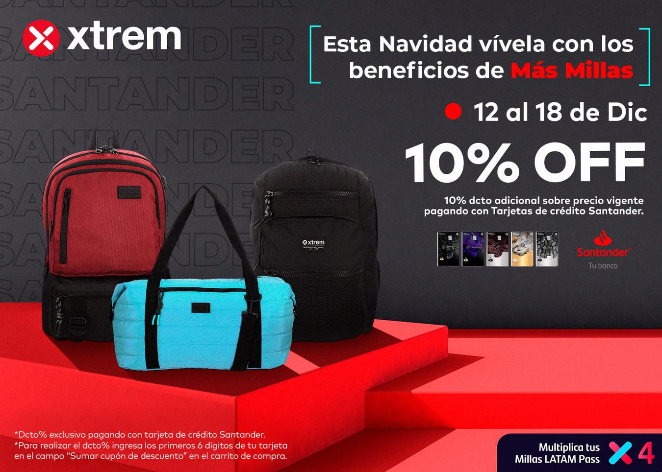 Tantos agradable feo Xtrem | Tienda Oficial | Mochilas, carteras, bolsos, accesorios — Xtrem  Chile