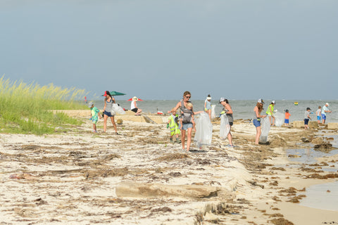 Sea & Summit sponsored beach cleanup organized by @clean.horizons in Alabama, USA.