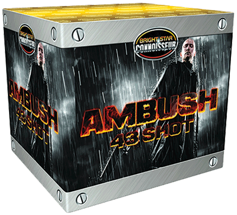 Ambush 43 Shot Barrage Firework