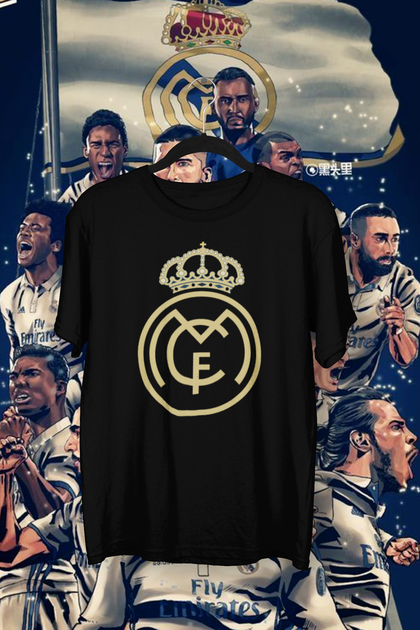 Real Madrid Gold Logo Class Sick