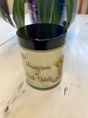 Homegrown Western Style in North Dakota Candle (6 oz) Butterscotch & Bourbon - Java's Lair