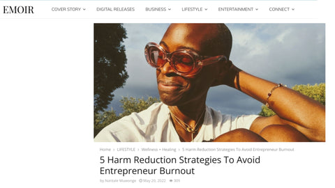 5 Harm Reduction Strategies To Avoid Entrepreneur Burnout