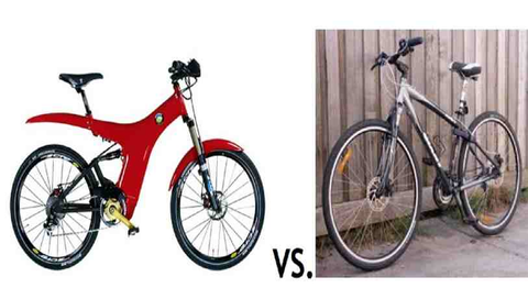 Bicicleta Elétrica Vs Bicicleta Normal