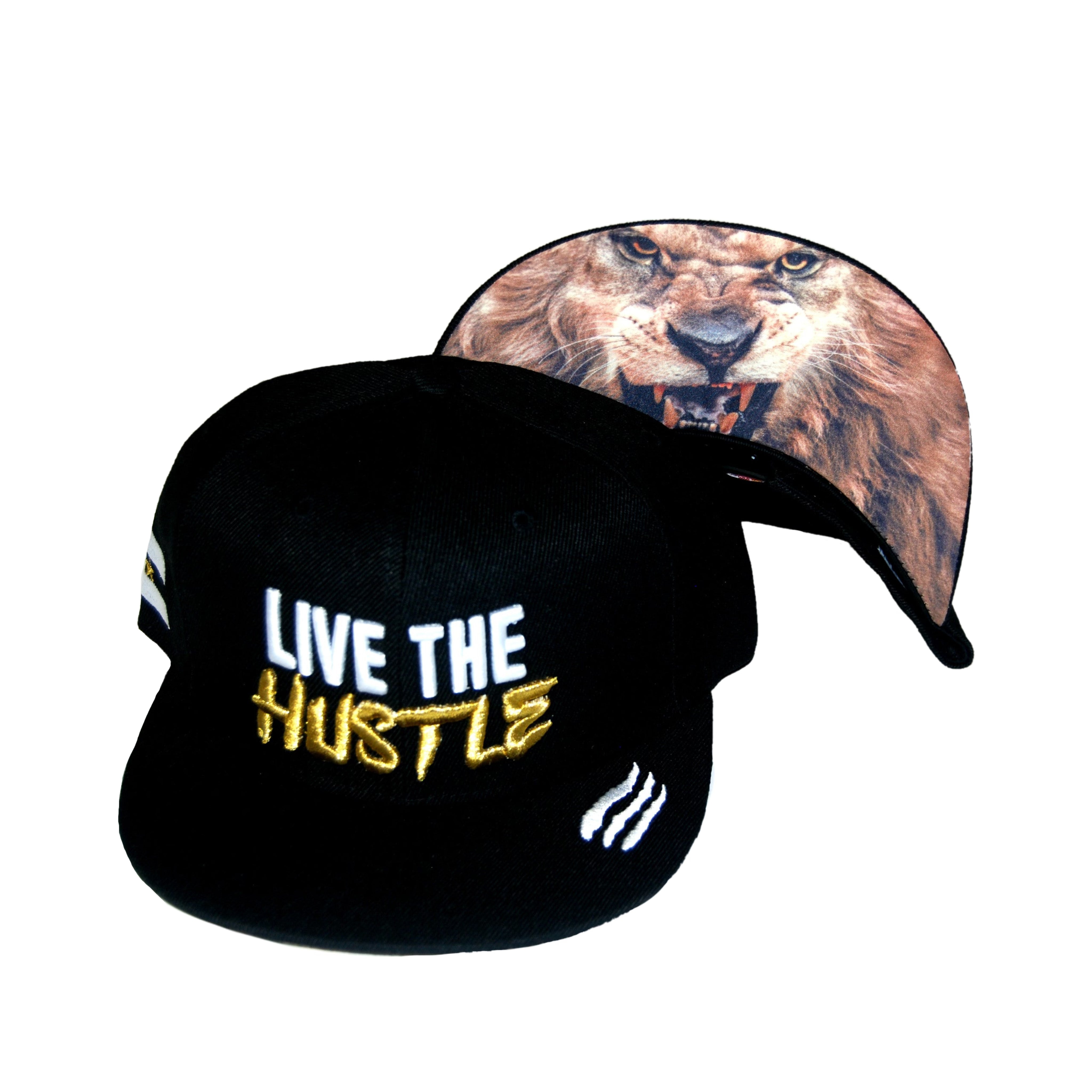 Live The Hustle Lion Hat