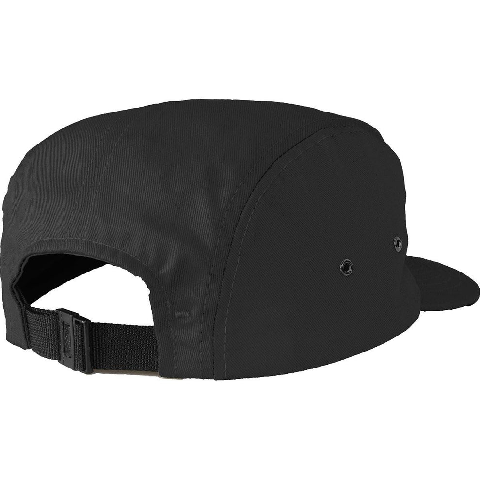 'Flat Line' - Black/Grey 5-Panel Hat – FIT HUSTLE®