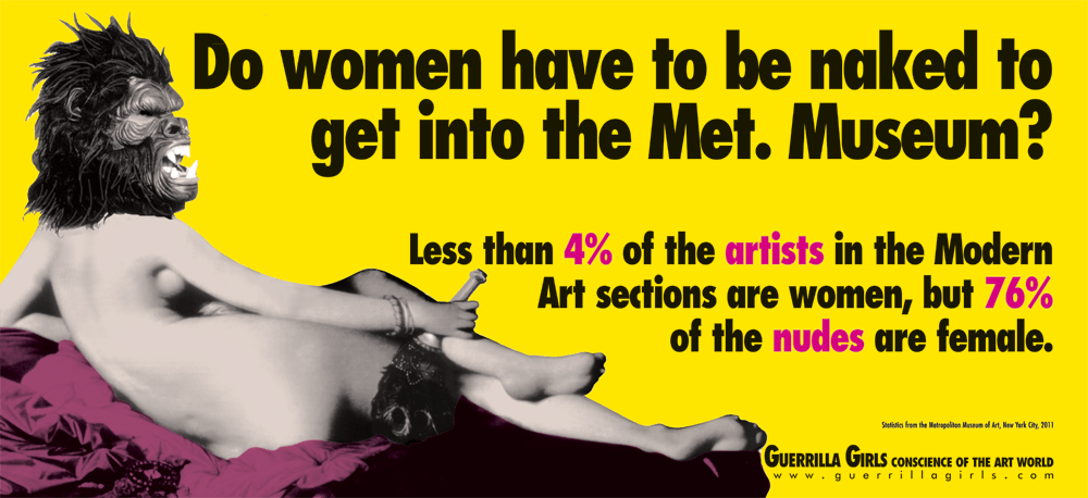 Do Women Have to be Naked Mug x Guerrilla Girls