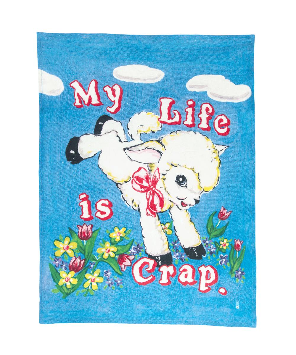 My Life Is Cr*p Tea Towel x Magda Archer