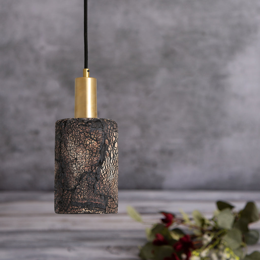 clay pendant light