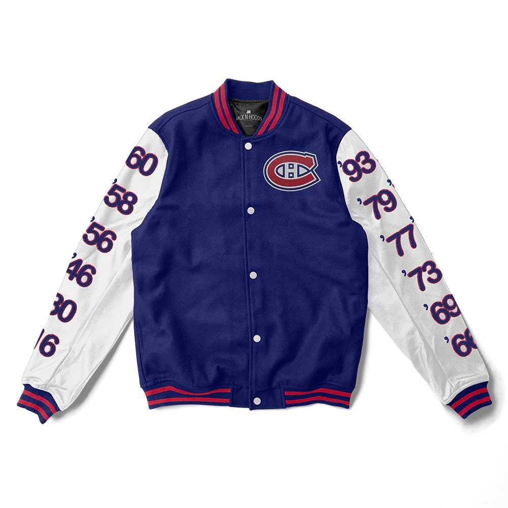 MONTREAL CANADIENS Champions Varsity Jacket - NHL Varsity Jacket - Jack ...