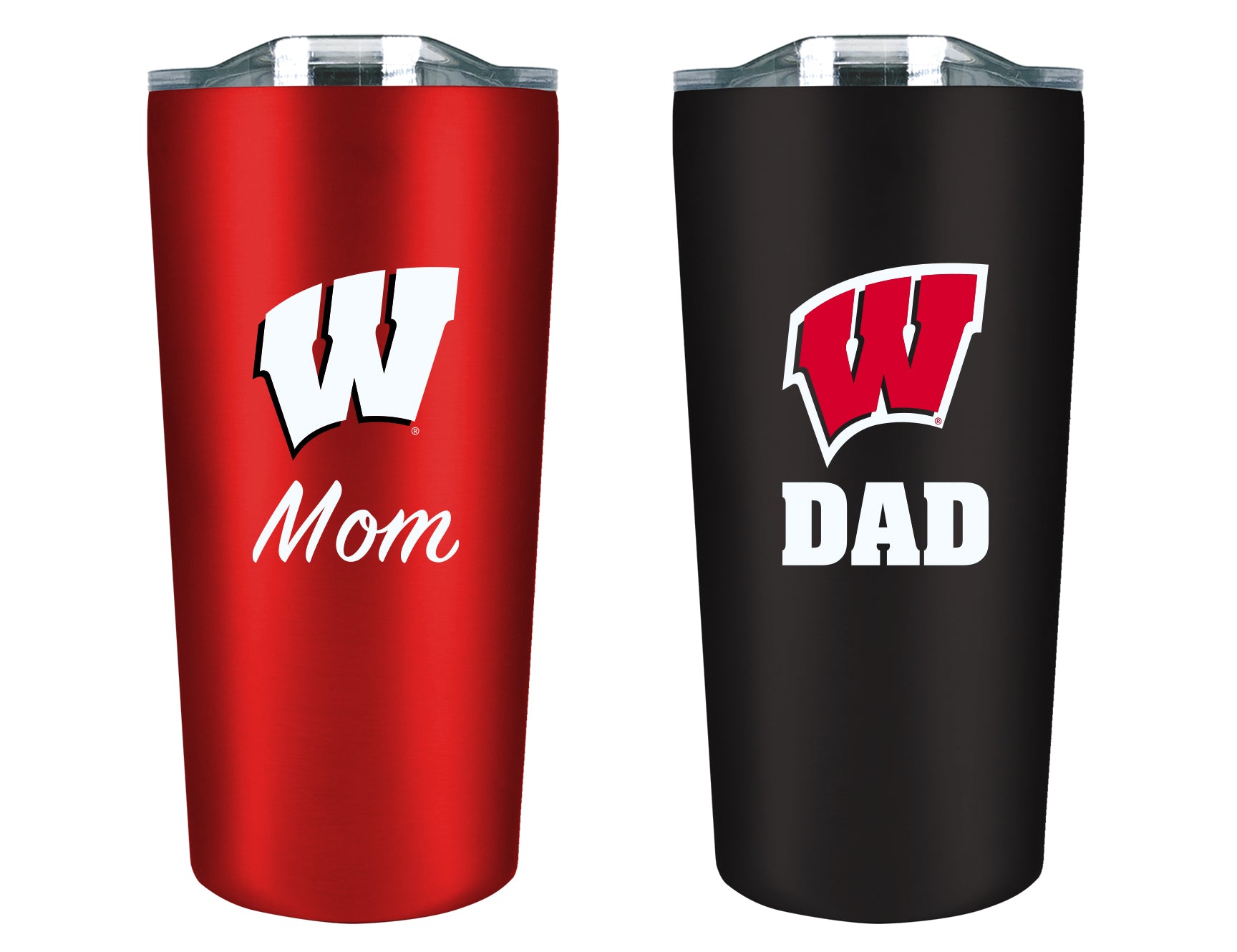 University of Wisconsin Tumbler Gift Set Mom & Dad The