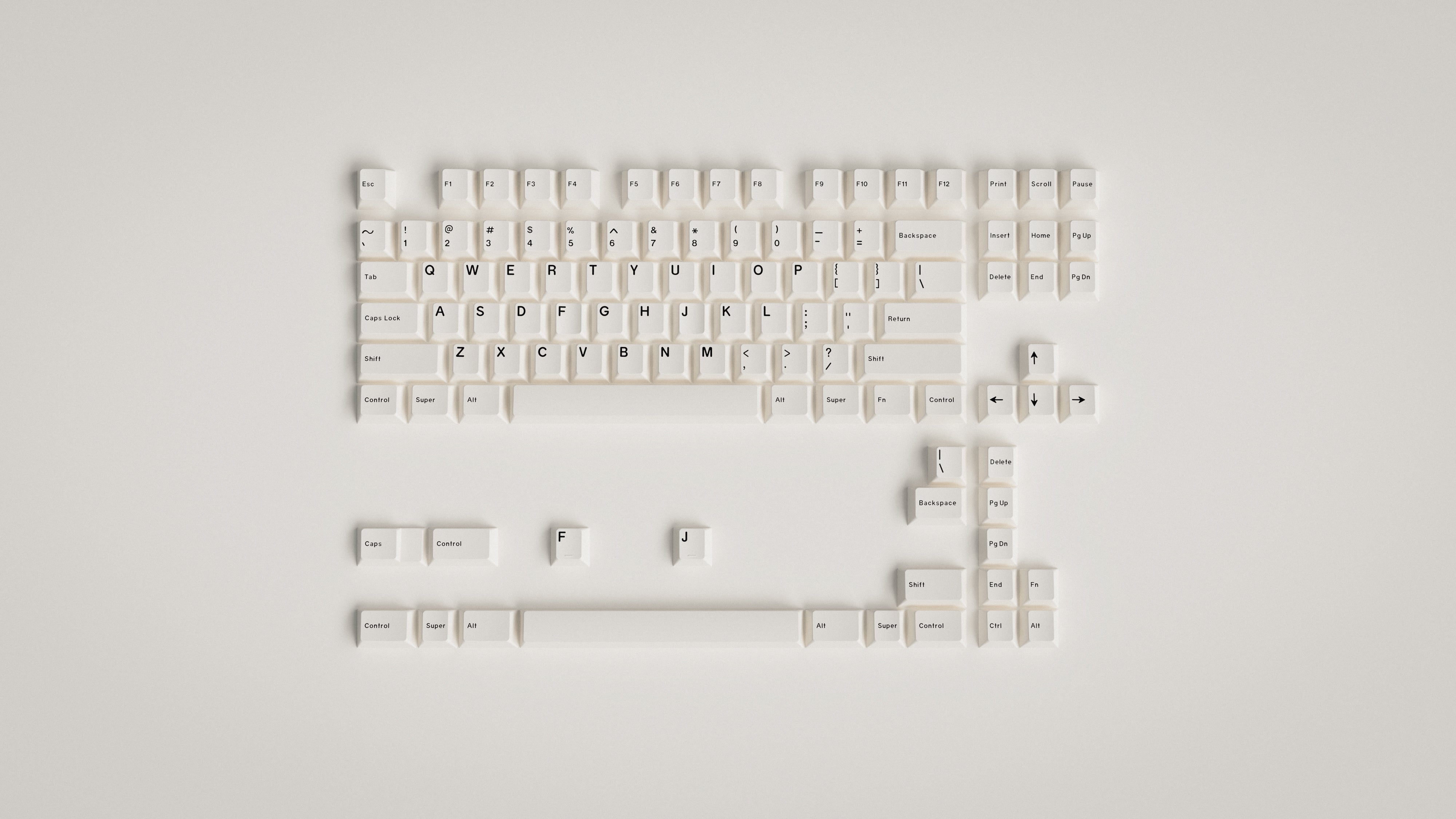 GB] GMK Minimal 2 - Extras In Stock Now