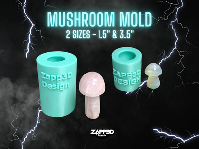 Mushroom Molds for Resin, 2 Sizes