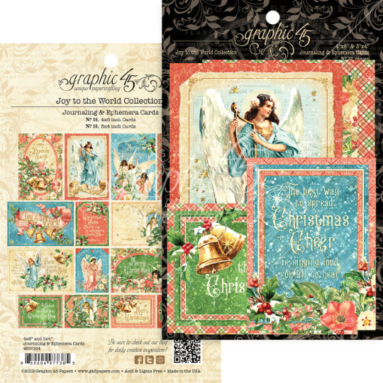 Graphic 45 Joy to the World Collection Pack 12” x 12” – Kreative Kreations