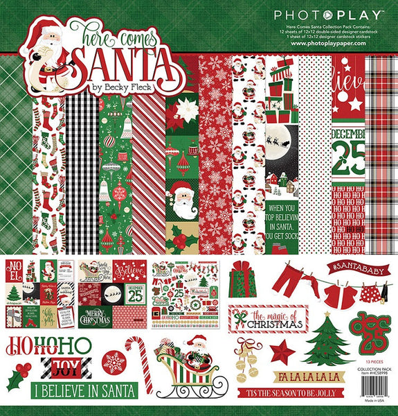 G45 Graphic 45 LETTERS TO SANTA 12x12 Collection Pack With Stickers 4502697  