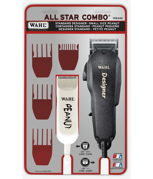 wahl all star clipper & trimmer combo