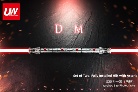 buy now accurate best darth maul lightsaber realistic neopixel ultimate works pach store