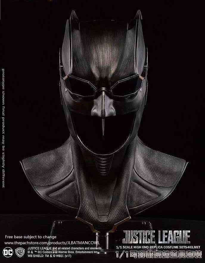 Official Licensed Justice League Batman Bat cowl 1:1 Movie Replica –  THEPACHSTORE