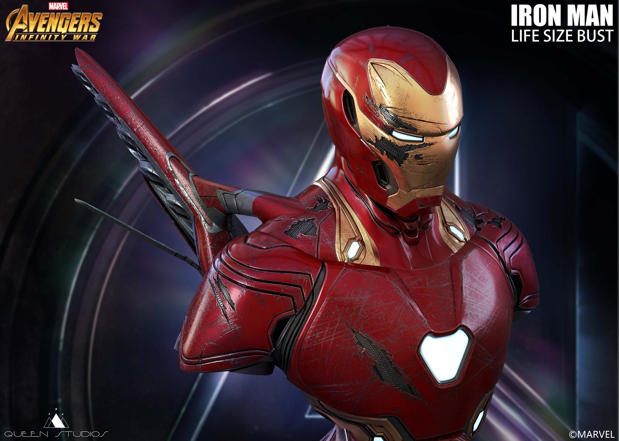 iron studios iron man mark 50