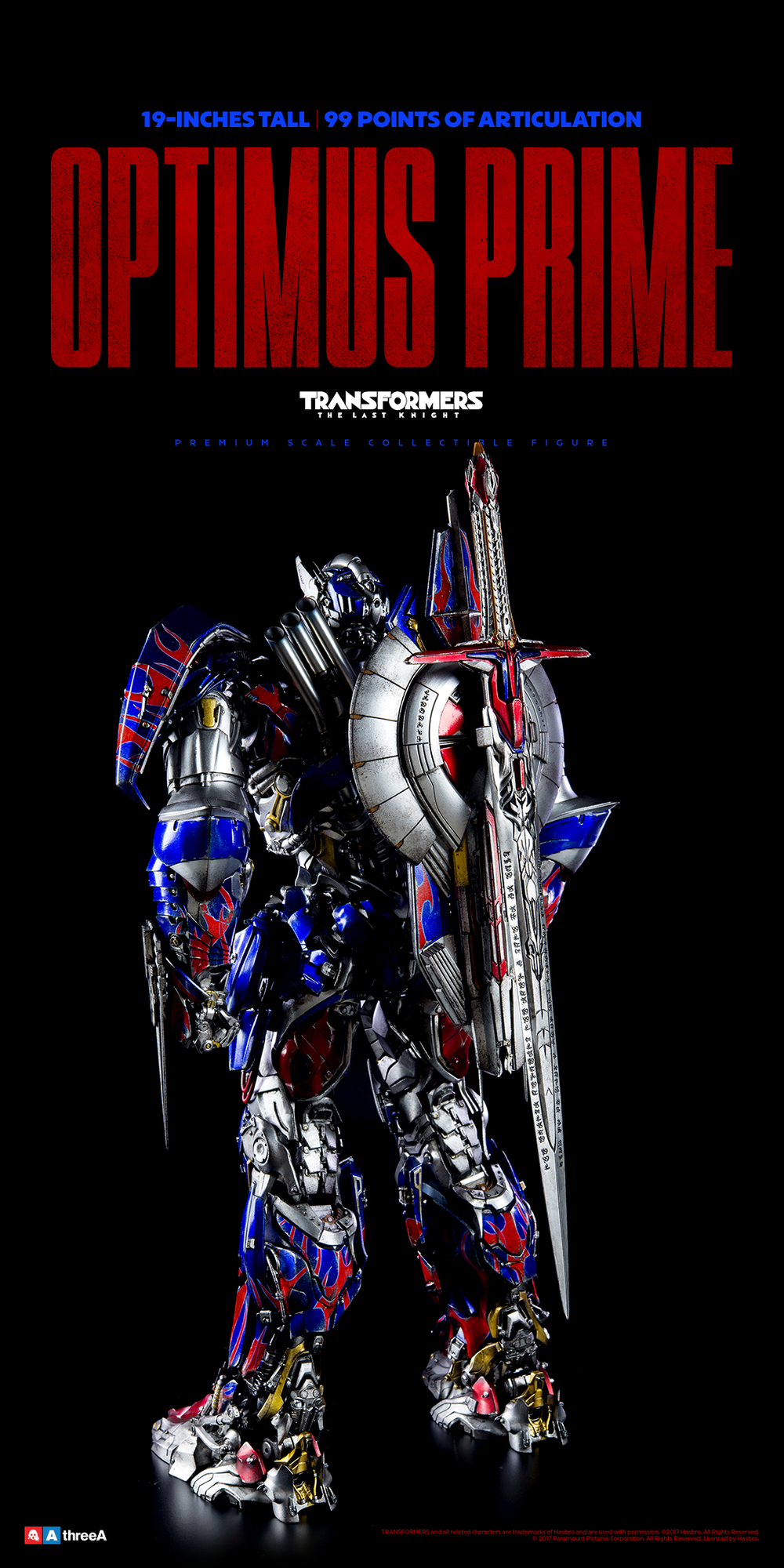threea transformers the last knight optimus prime
