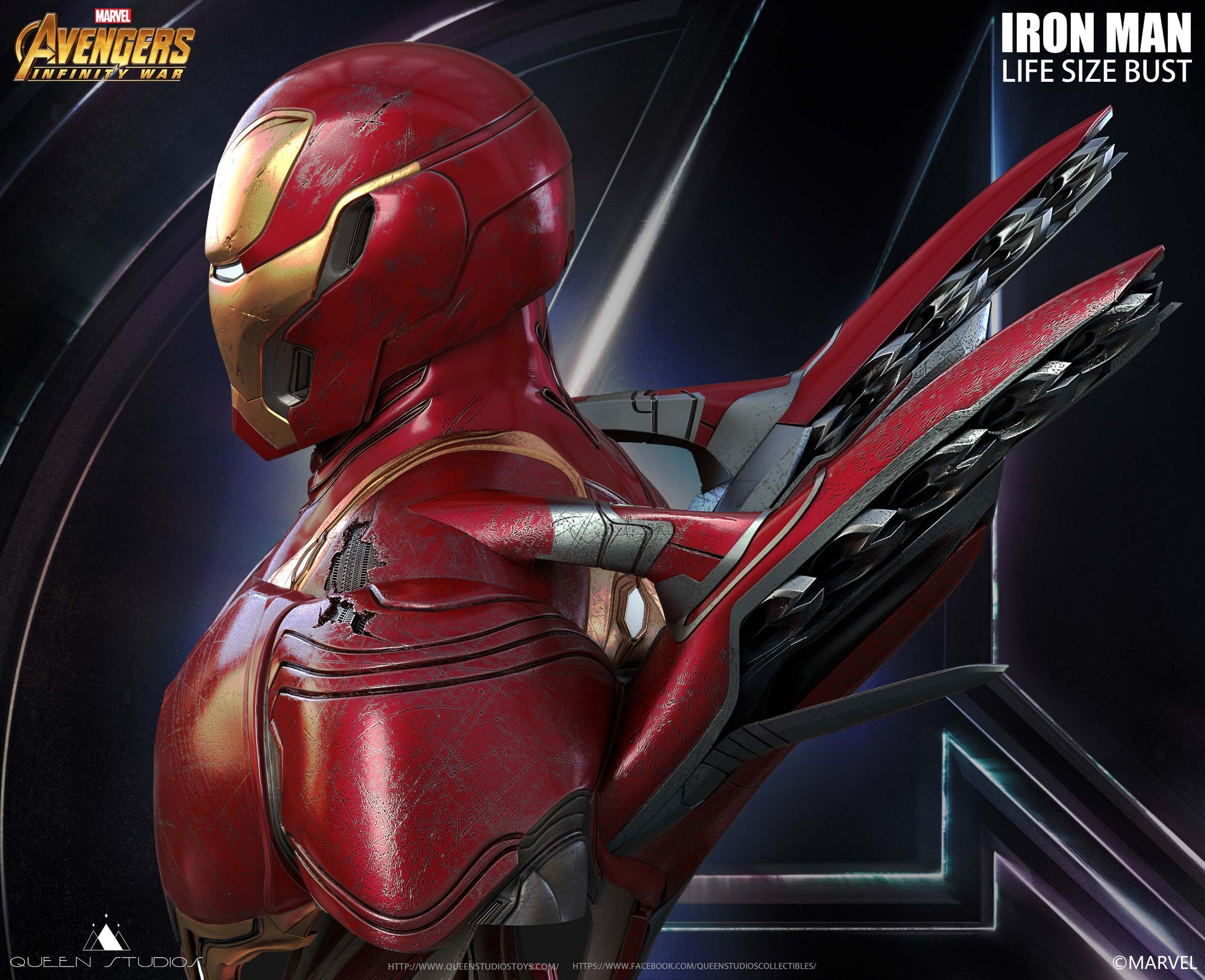 iron man mark 50 wings