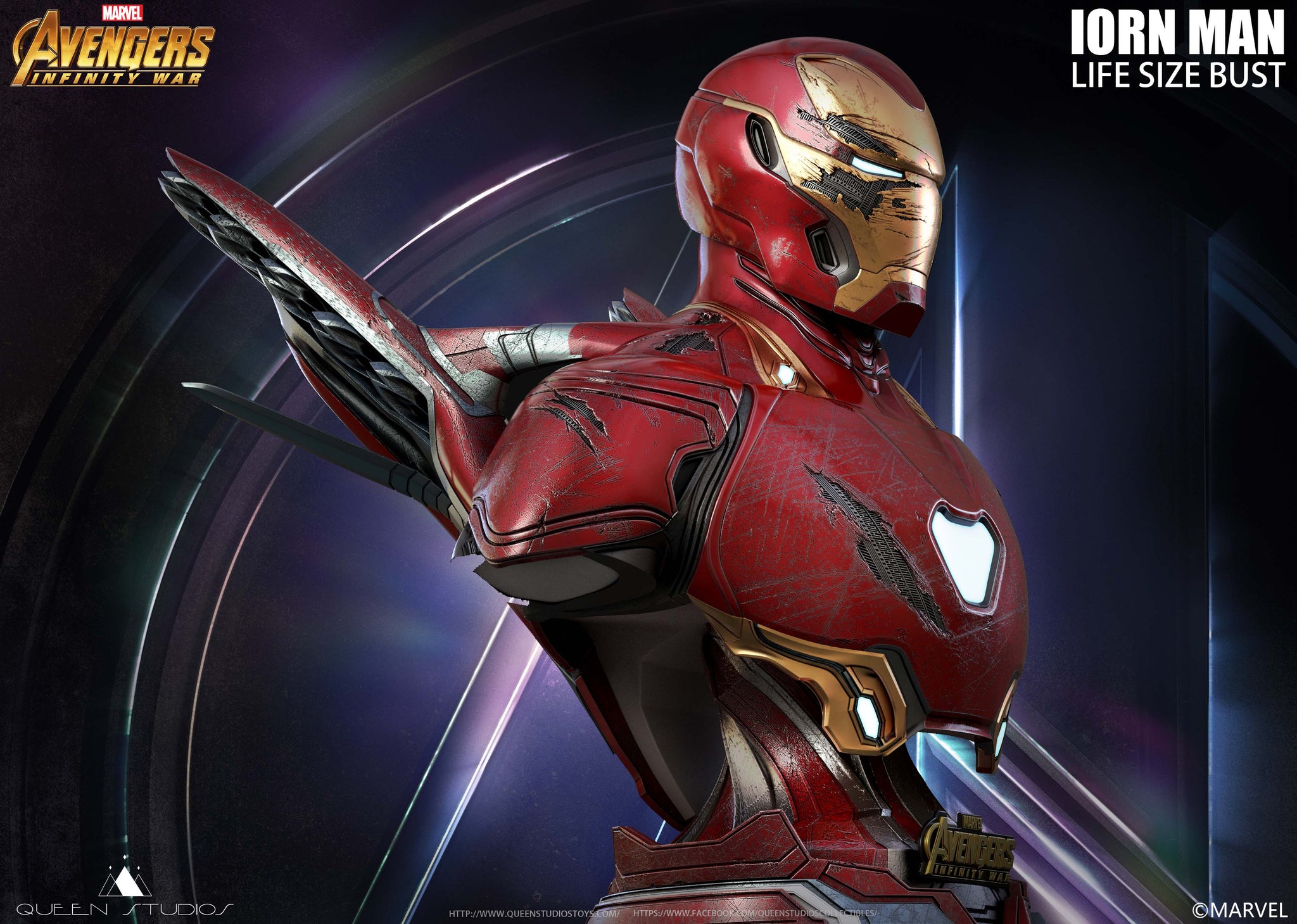 iron studios iron man mark 50