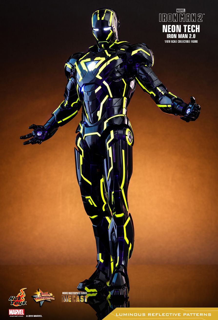 iron man neon tech