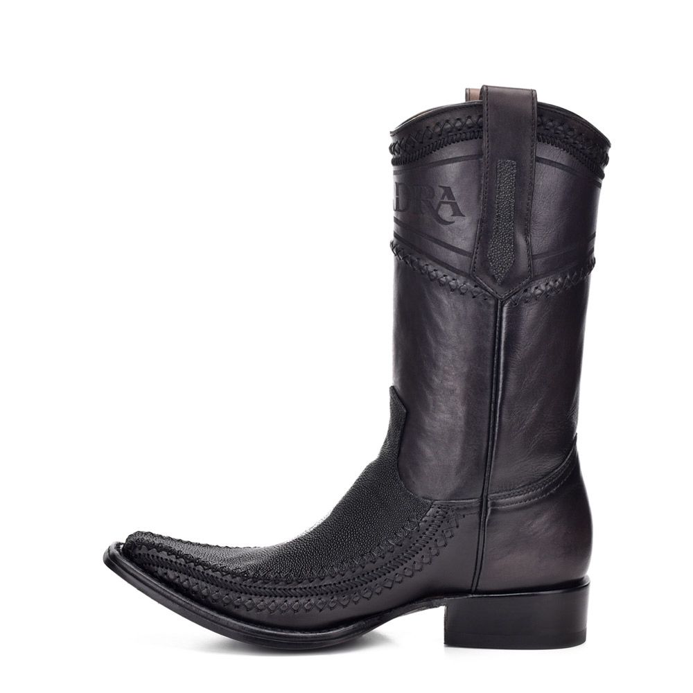 Útil presente Árbol genealógico Cuadra Men's Boots 1B1AMA (Mantarraya Negro) – El Herradero Western Wear