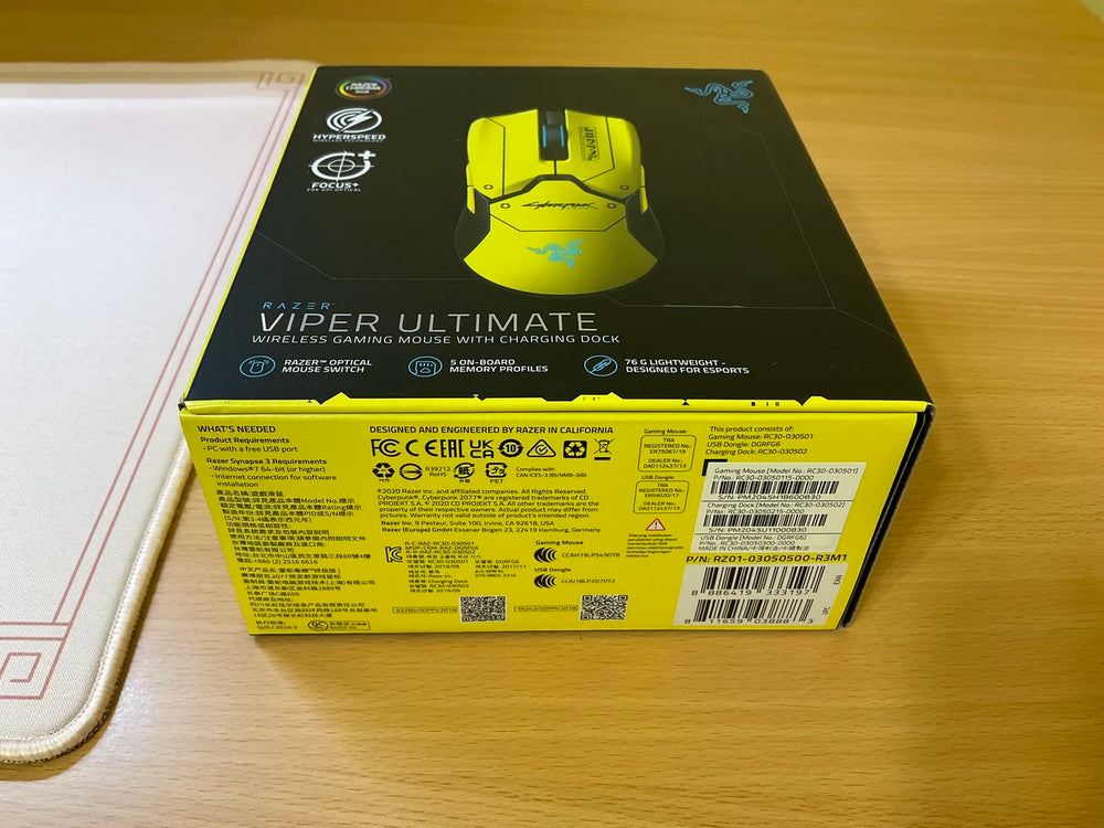 KFA MARKETPLACE] BNIB Razer Viper Ultimate - Cyberpunk 2077