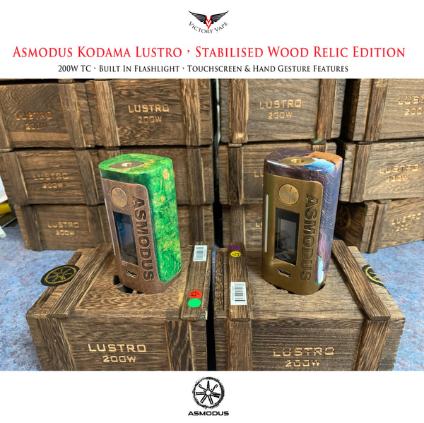 ASMODUS LUSTRO Kodama MOD Stabilised wood • Relic Edition